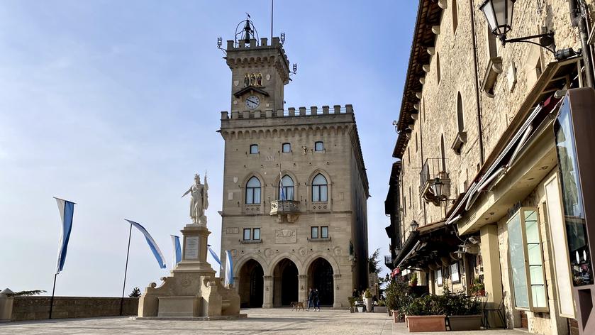 Rathaus und Regierungssitz von San Marino 