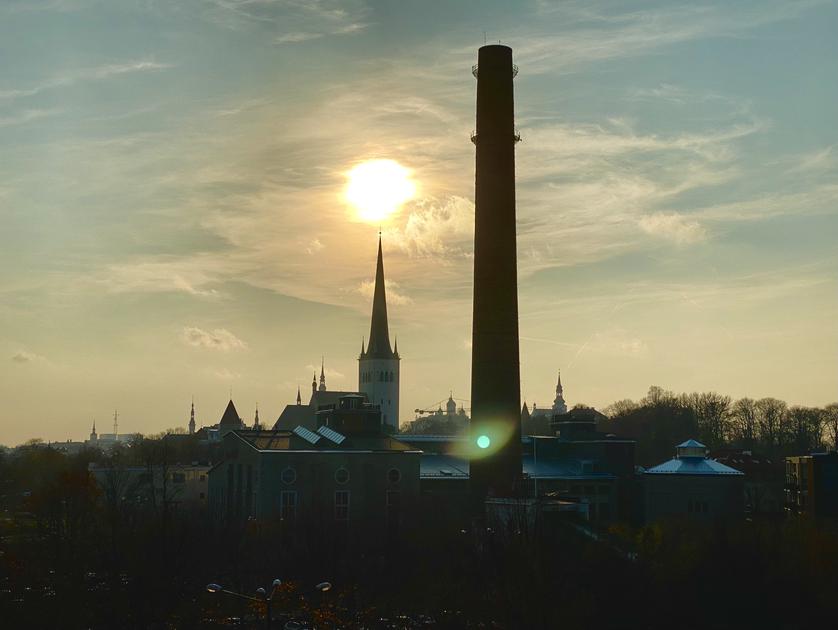 Tallinn Sonnenuntergang